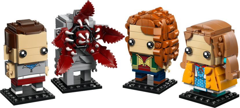 LEGO Eleven, Max, Demogorgon and Holly Figures set 40879 - Brickheadz theme