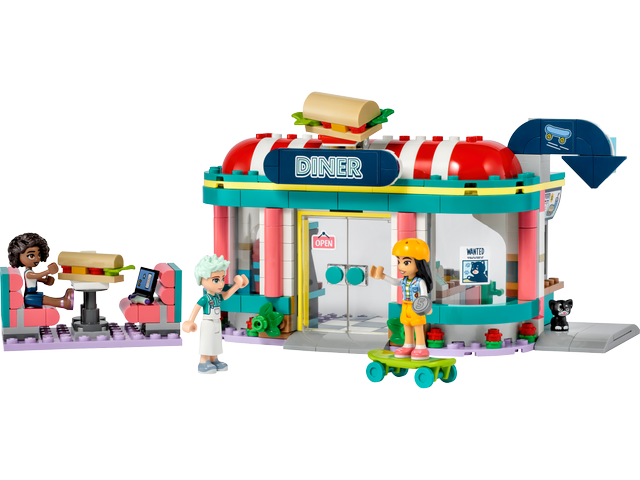LEGO Heartlake Downtown Diner set 41728