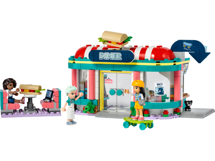 LEGO Heartlake Downtown Diner set 41728 - Friends theme