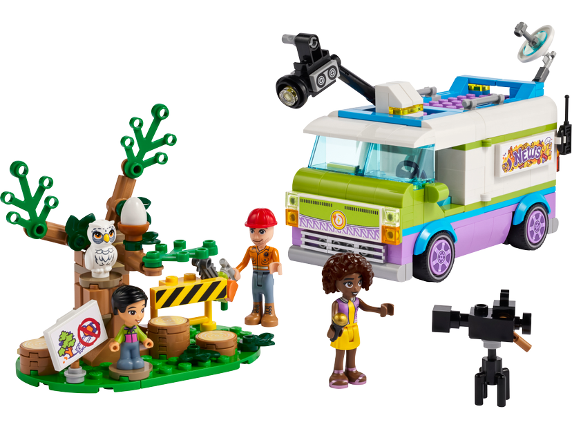 LEGO Newsroom Van set 41749 - Friends theme