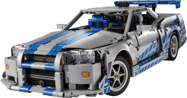 LEGO 2 Fast 2 Furious Nissan Skyline GT-R (R34) Car set 42210