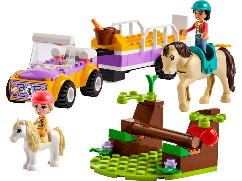 LEGO Horse and Pony Trailer set 42634 - Friends theme