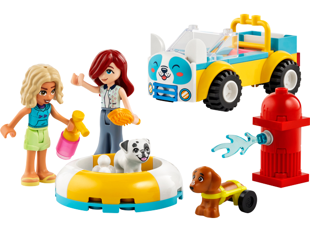 LEGO Dog-Grooming Car set 42635