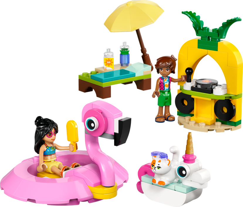 LEGO Unicorn & Flamingo Pool Party set 42658 - Friends theme
