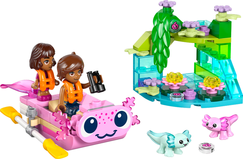 LEGO Axolotl Adventure Boat set 42681 - Friends theme