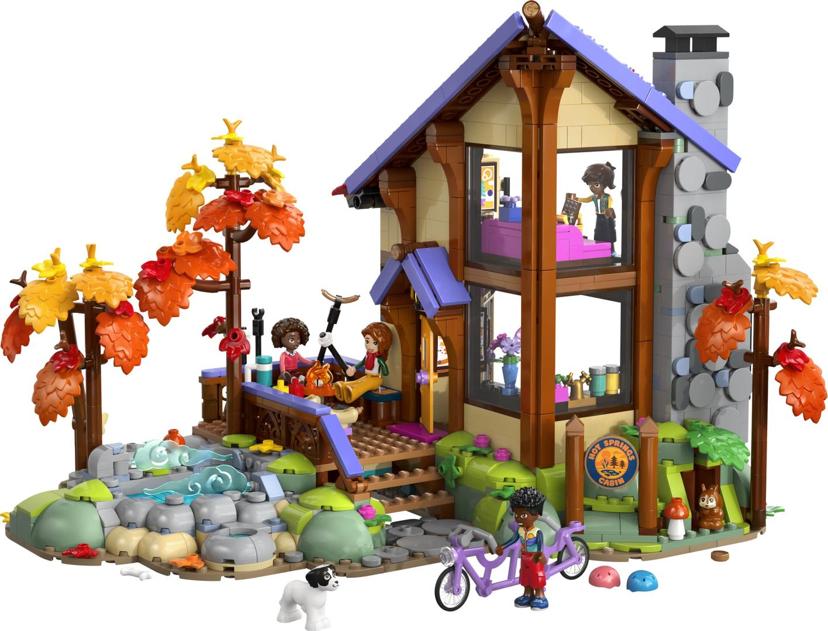 LEGO Cozy Fall Forest Cabin set 42705 - Friends theme