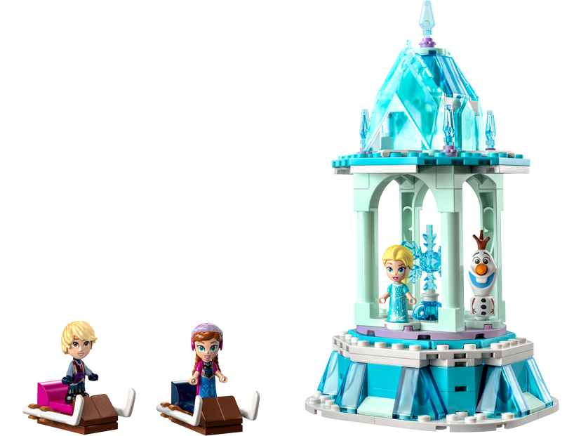 LEGO Anna and Elsa's Magical Carousel set 43218 - Disney theme