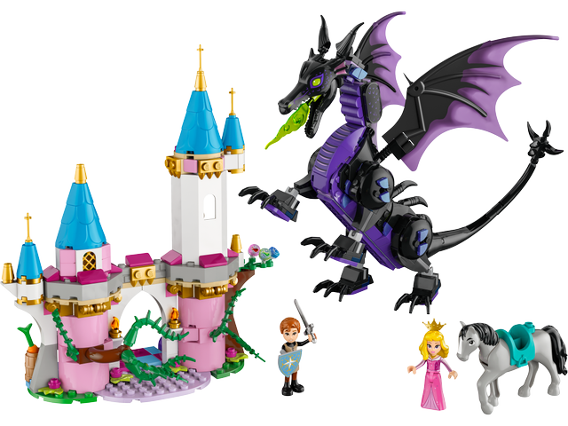 LEGO Maleficent’s Dragon Form set 43240