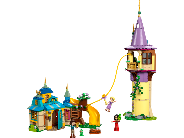 LEGO Rapunzel's Tower and the Snuggly Duckling Tavern set 43241