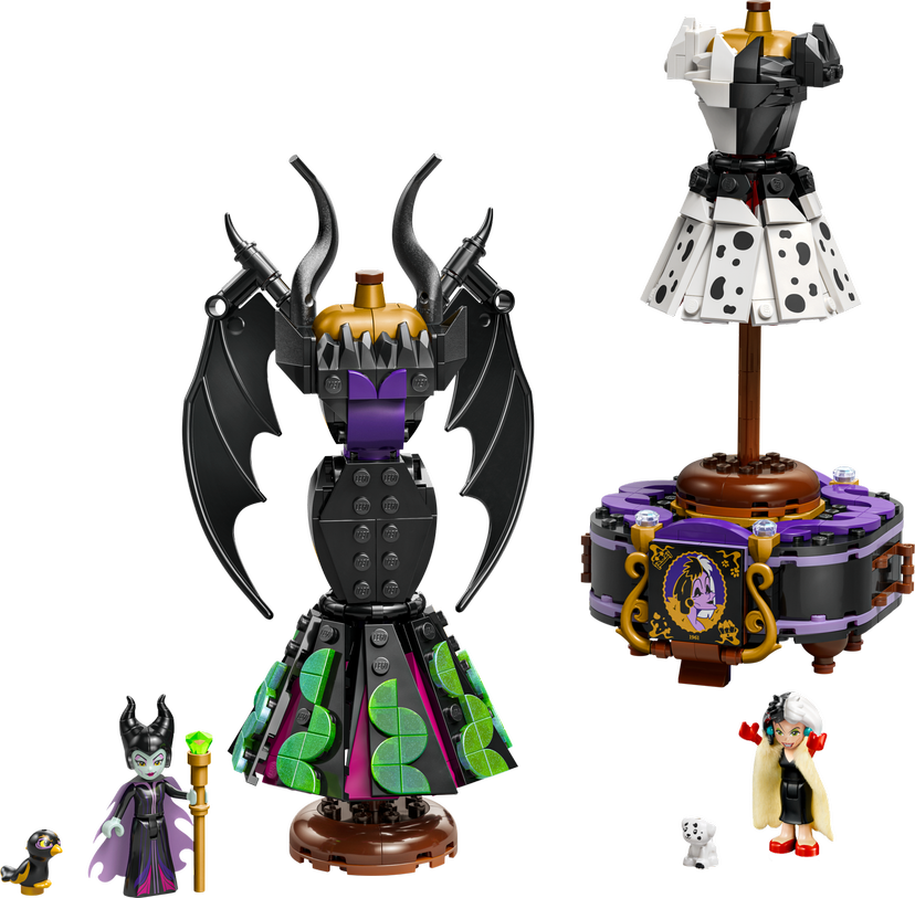 LEGO Maleficent's and Cruella de Vil's Dresses set 43262 - Disney theme