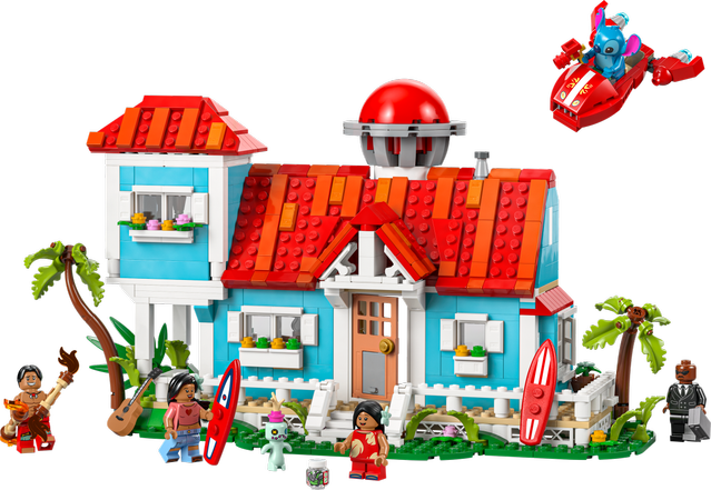 LEGO Lilo and Stitch Beach House set 43268