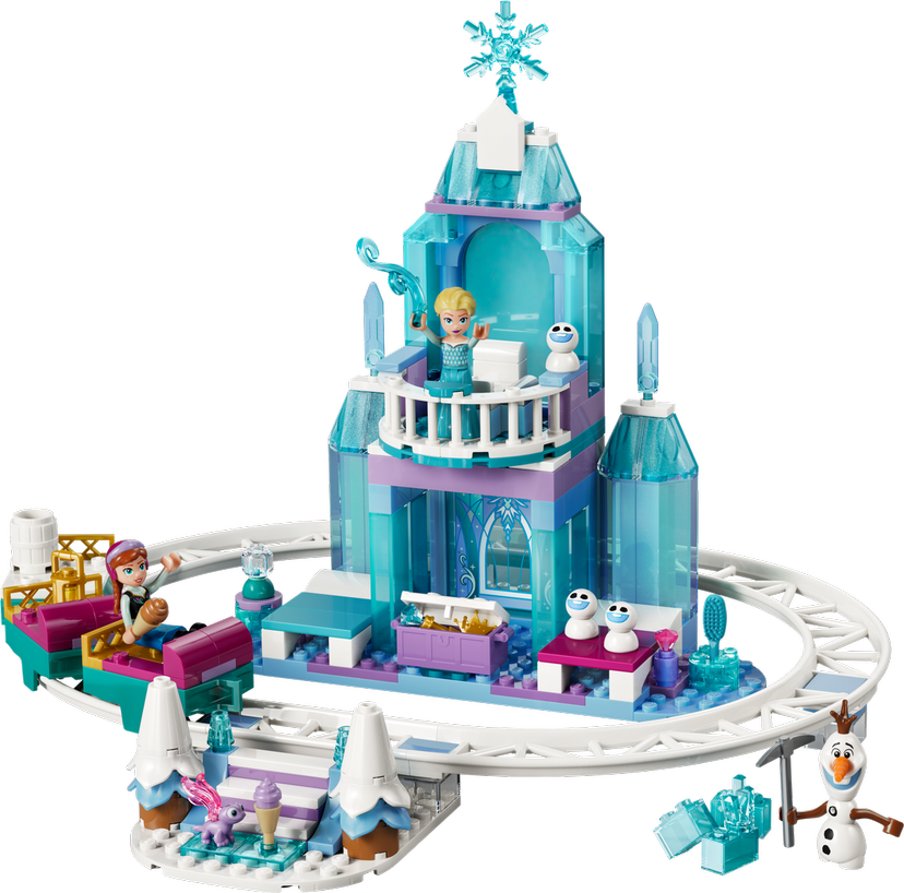 LEGO Elsa's Ice Castle & Snow Ride Adventure set 43281 - Disney theme