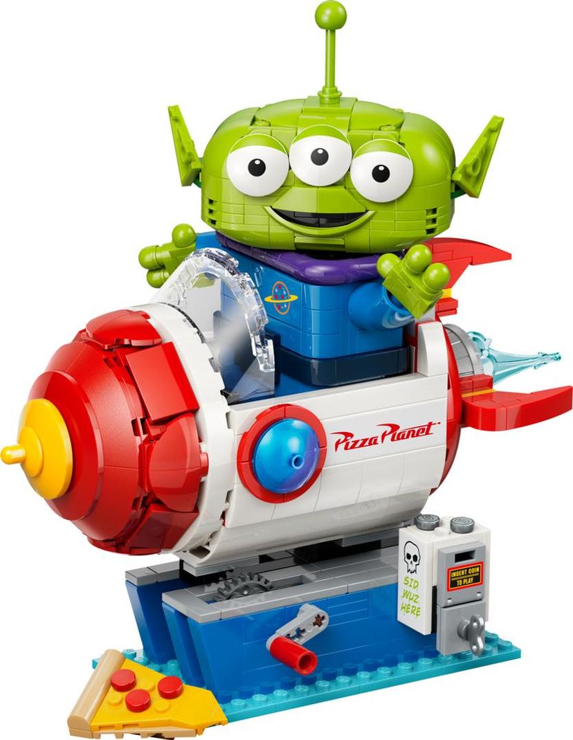 LEGO Alien with Pizza Planet Rocket Ride set 43307 - Disney theme