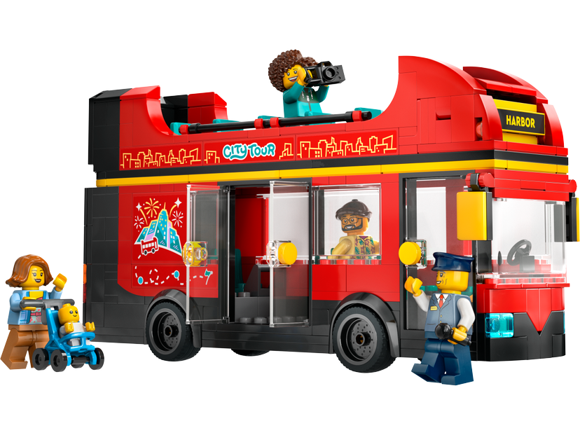 LEGO Red Double-Decker Sightseeing Bus set 60407 - City theme