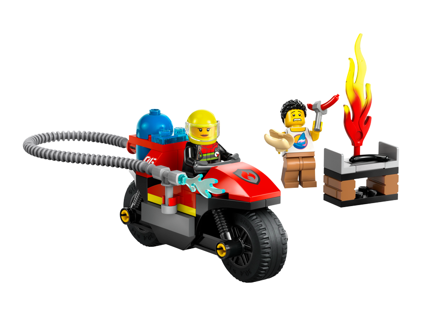 LEGO Fire Rescue Motorcycle set 60410 - City theme