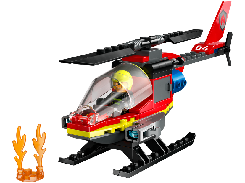 LEGO Fire Rescue Helicopter set 60411 - City theme
