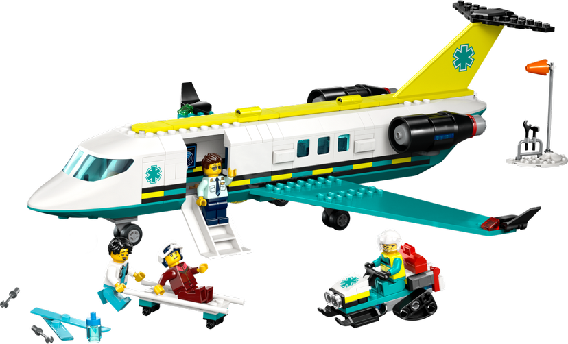 LEGO Emergency Air Ambulance Airplane set 60465 - City theme