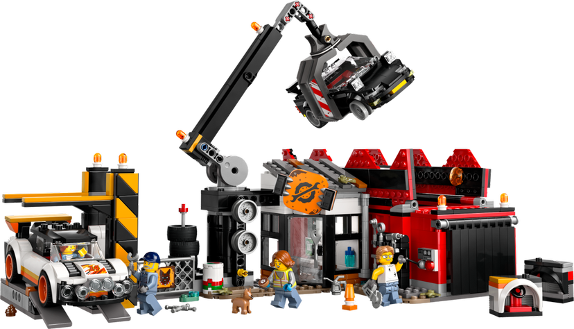 LEGO Scrapyard with Cars set 60472 - City theme