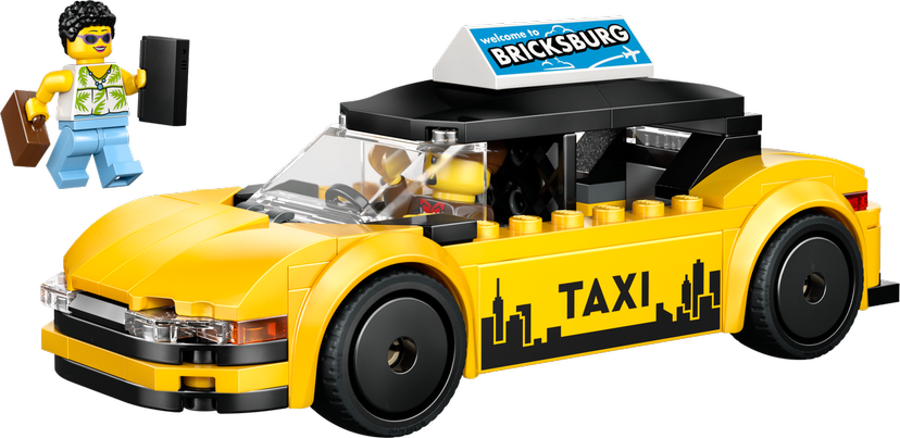 LEGO Yellow Taxi set 60487 - City theme