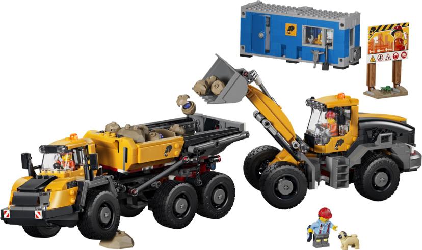 LEGO Dump Truck & Front End Loader set 60494 - City theme