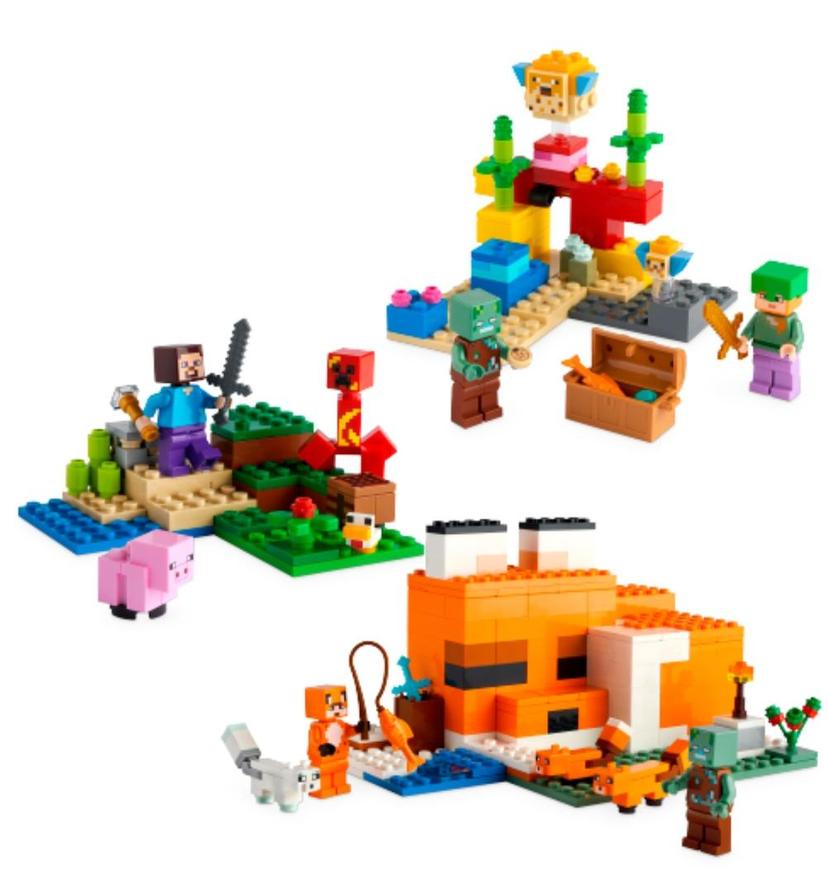 LEGO Overworld Adventures Pack set 66779 - Minecraft theme