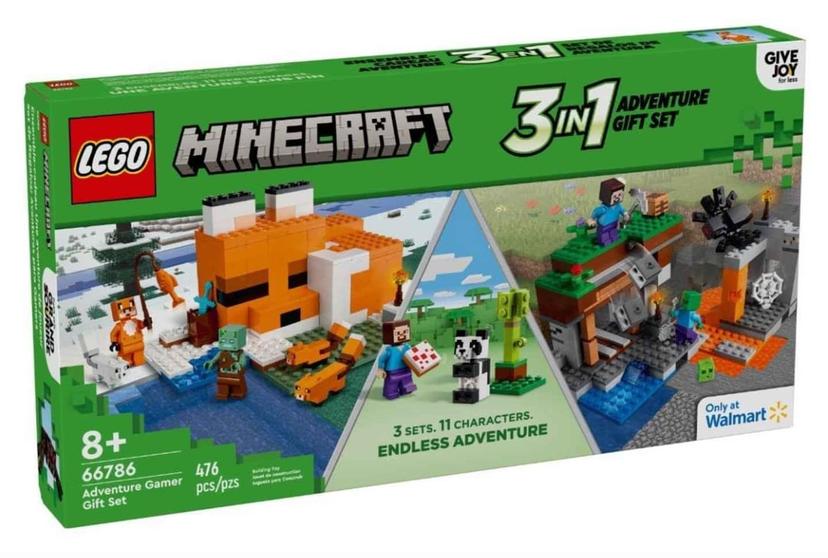 LEGO Adventure Gamer Gift Set set 66786 - Minecraft theme