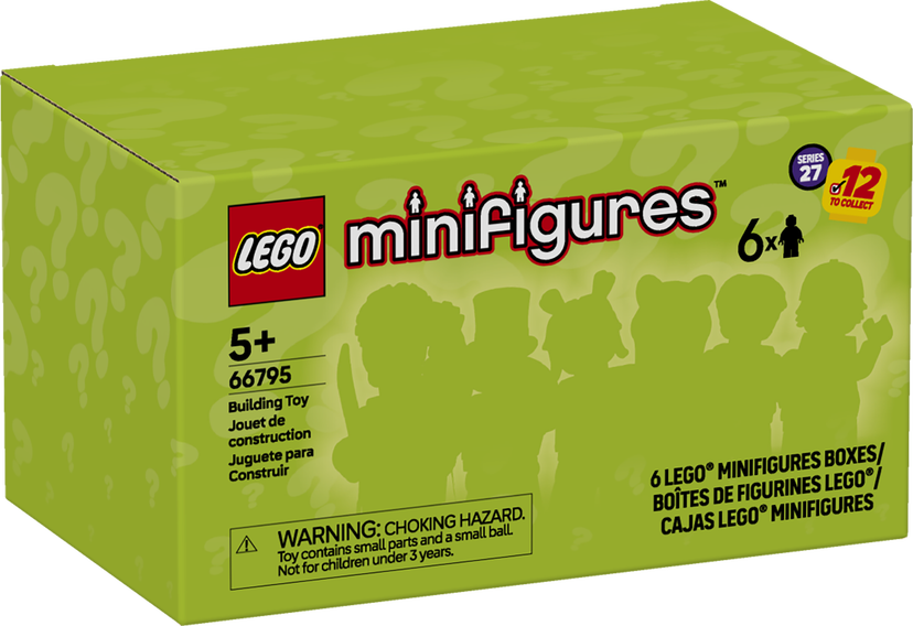 LEGO Series 27 - 6 Pack set 66795 - Collectible Minifigures theme