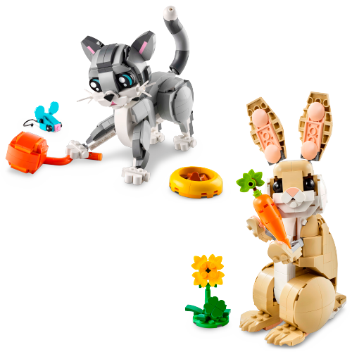 LEGO Animal Lover's Gift Set set 66810 - Creator theme