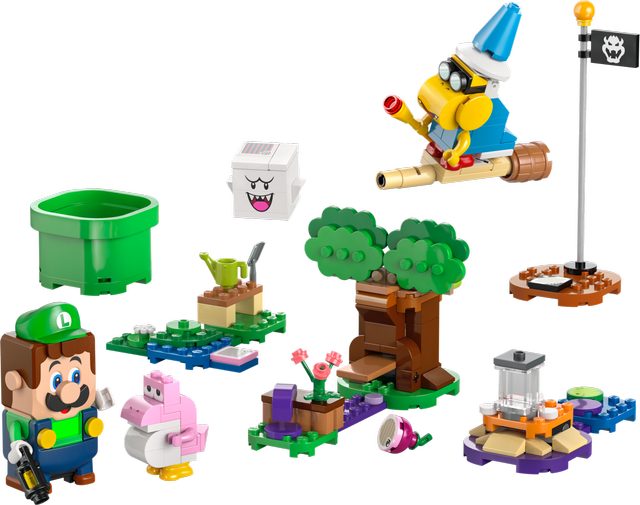 LEGO Adventures with Interactive LEGO Luigi set 71440