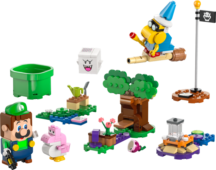 LEGO Adventures with Interactive LEGO Luigi set 71440 - Super Mario theme