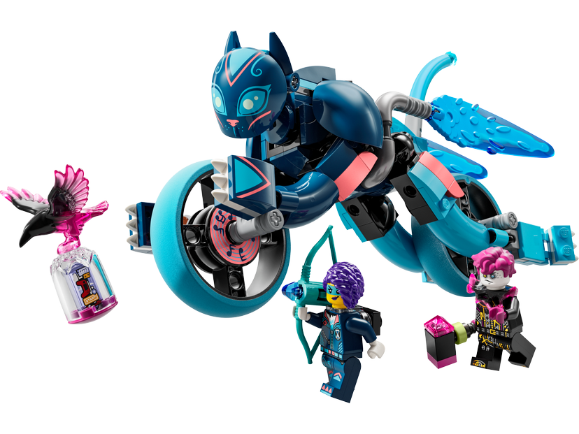 LEGO Zoey's Cat Motorcycle set 71479 - Dreamzzz theme