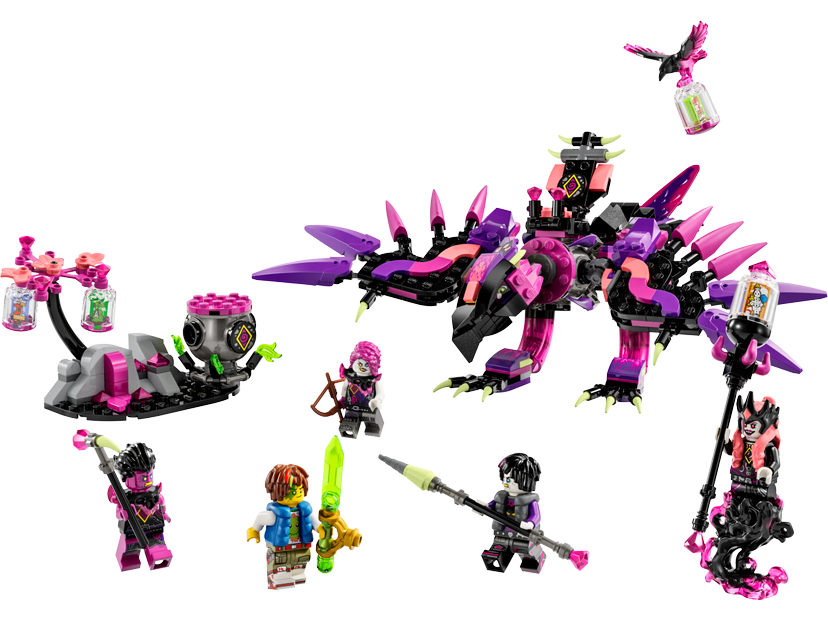 LEGO The Never Witch's Nightmare Creatures set 71483 - Dreamzzz theme