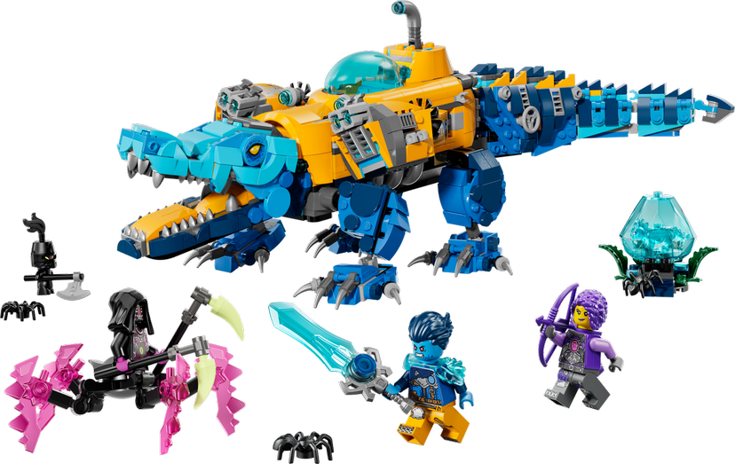 LEGO Crocodile Submarine set 71512 - Dreamzzz theme