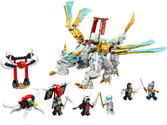LEGO Zane's Ice Dragon Creature set 71786