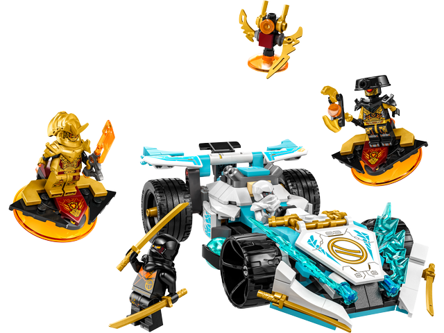 LEGO Zane’s Dragon Power Spinjitzu Race Car set 71791