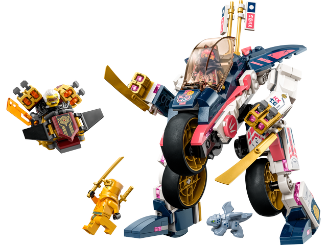 LEGO Sora's Transforming Mech Bike Racer set 71792