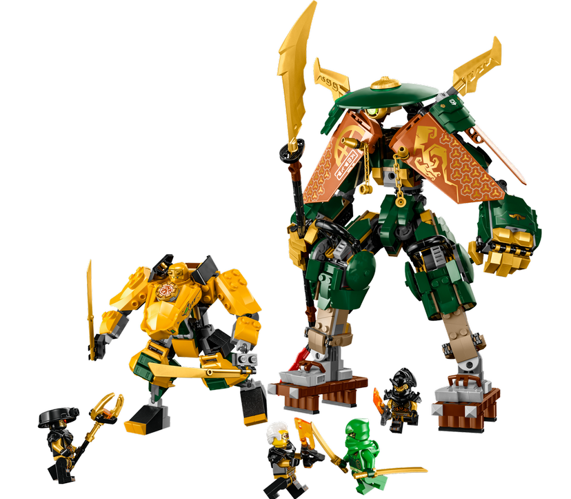 LEGO Lloyd and Arin's Ninja Team Mechs set 71794 - Ninjago theme