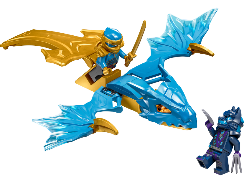 LEGO Nya's Rising Dragon Strike set 71802 - Ninjago theme