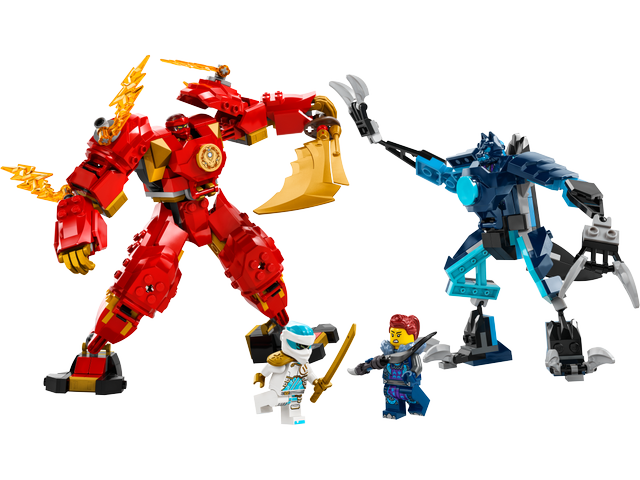 LEGO Kai's Elemental Fire Mech set 71808