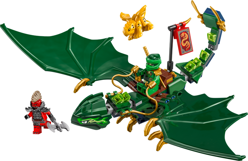 LEGO Lloyd's Green Forest Dragon set 71829 - Ninjago theme