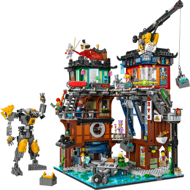 LEGO NINJAGO City Workshops set 71837