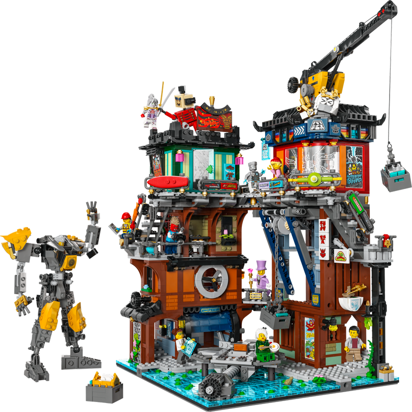 LEGO NINJAGO City Workshops set 71837 - Ninjago theme