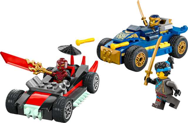 LEGO Rogue vs. Drix Race Car Duel set 71840