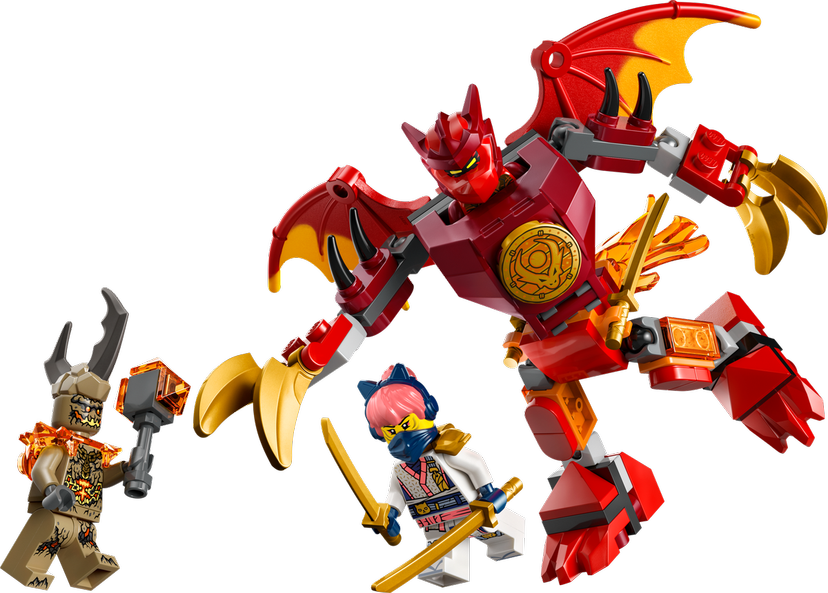 LEGO Kai's Dragon Mech Battle Pack set 71851 - Ninjago theme