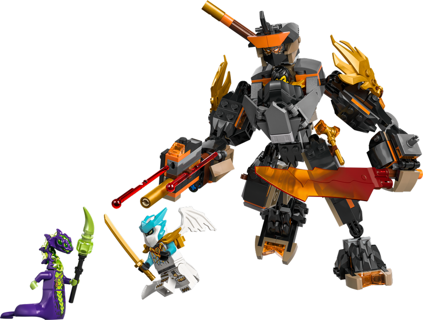 LEGO Cole's Mission Mech & Dragon Zane set 71854 - Ninjago theme