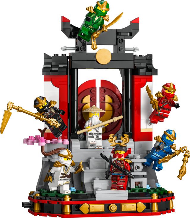 LEGO Ninja Character Display 15th Anniversary set 71866