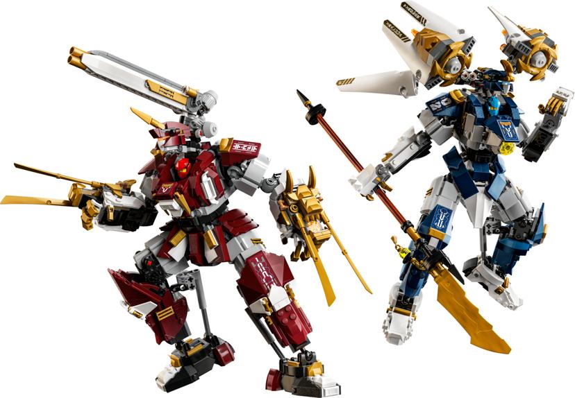 LEGO The Twin Titan Mechs set 71870 - Ninjago theme