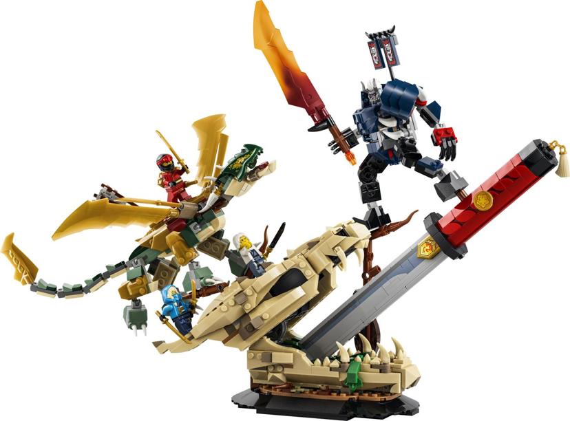 LEGO Battle at the Dragon's Blade set 71871 - Ninjago theme