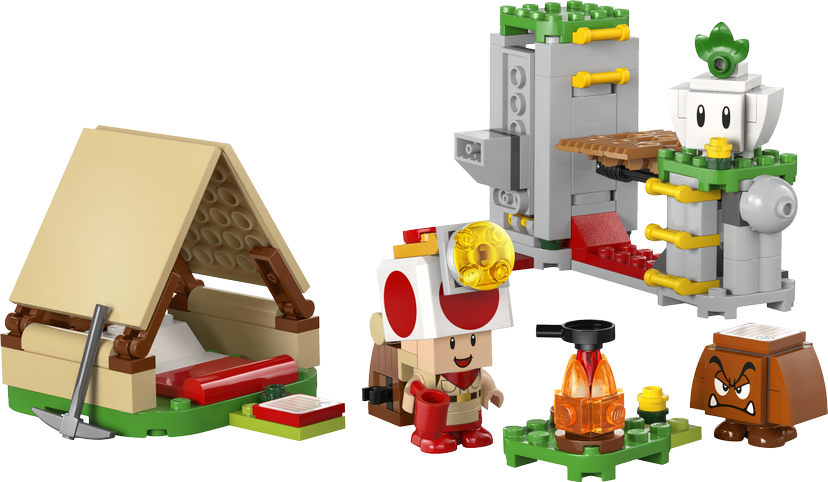 LEGO Captain Toad's Camp set 72040 - Super Mario theme