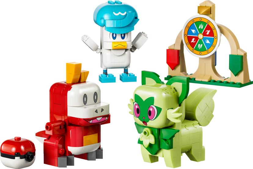 LEGO Sprigatito, Fuecoco and Quaxly Battle set 72158 - Pokémon theme